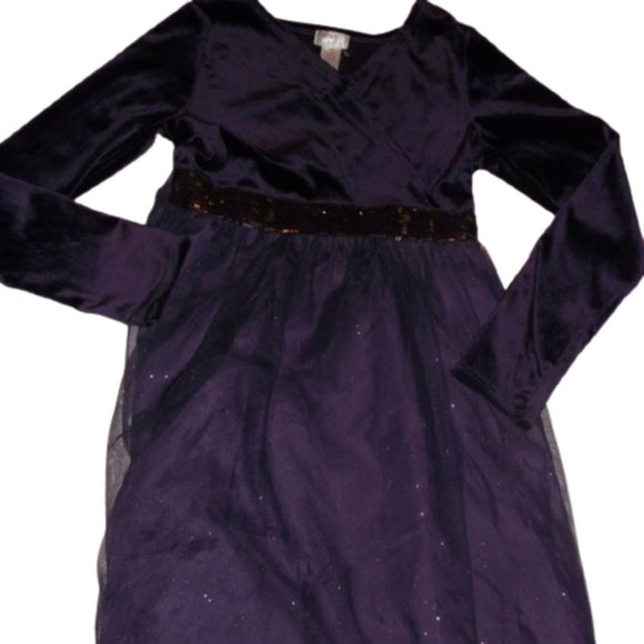 Special Occasion Purple Dress Girl Size 14 --- - Picture 2 of 3
